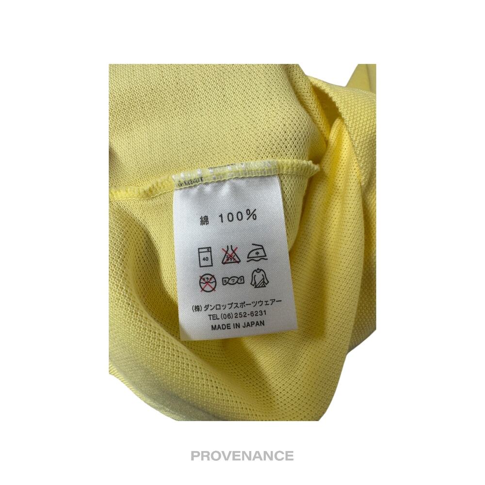 🔴 Balenciaga Letter Spellout Polo Shirt - Yellow Pique - Picture 7 of 7